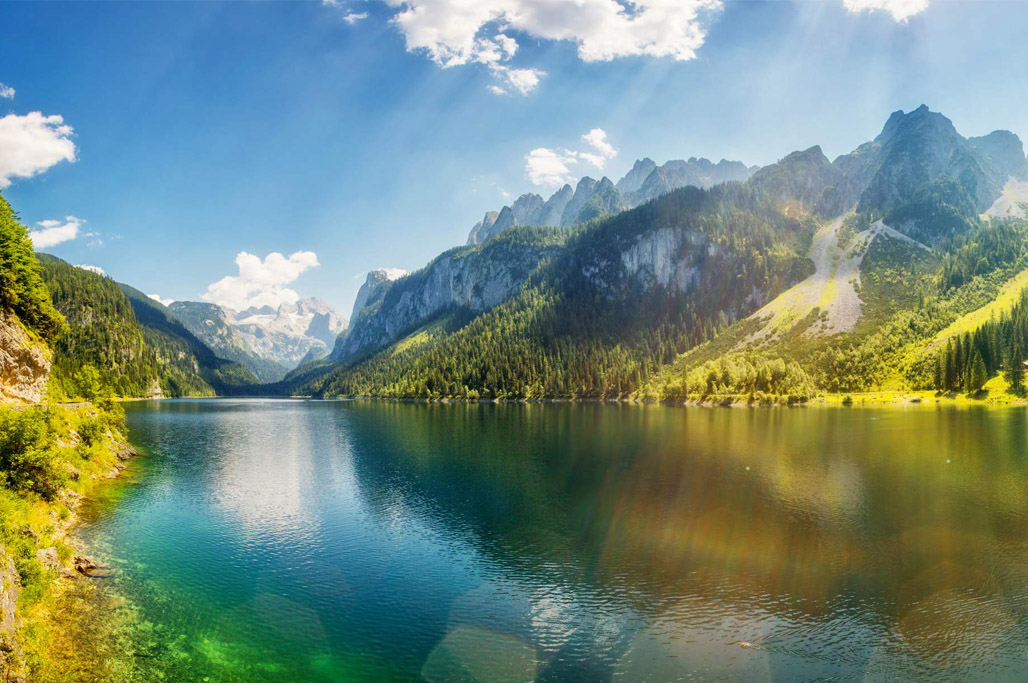 Landschaft Weitblick Bildlich Für IT-Beratung
